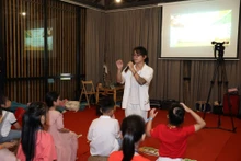 Efectúan en Vietnam concurso infantil de maestros de ceremonias. (Fotografía: VOV)