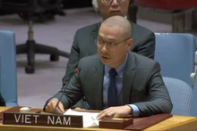 Nguyen Hoang Nguyen, ministro consejero y subjefe de la misión permanente de Vietnam ante la ONU. (Fotografía: VNA)