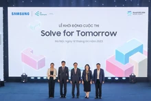 El concurso "Solución para mañana 2023". (Fotografía: VNA)