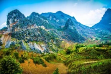 La meseta rocosa de Dong Van. (Fotografía: baovanhoa.vn)