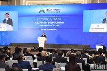 El primer ministro de Vietnam, Pham Minh Chinh, en el Foro. (Fotografía: Nhan Dan)