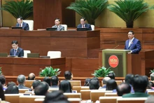 El primer ministro Pham Minh Chinh en el evento. (Fotografía: baochinhphu.vn)