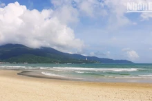 Un rincón de la playa My Khe.