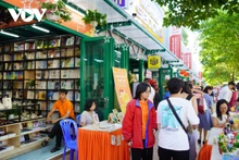Ciudad Ho Chi Minh inaugura segunda calle de libros. (Fotografía: VOV)