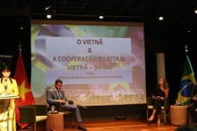 La embajadora vietnamita en Brasil, Pham Thi Kim Hoa. (Fotografía: VNA)