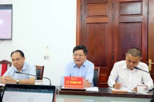 El presidente del Comité Popular de la provincia de Dien Bien, Le Thanh Do, en el evento. (Fotografía: baodienbienphu.com.vn)