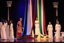 Presentan gran obra clásica Medea al público vietnamita en forma renovadora. (Fotografía: VNA)