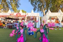 El baile de lôt de Vietnam en el evento.