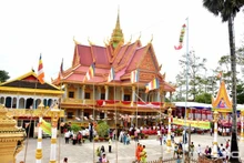Fiesta tradicional del año nuevo Chol Chnam Thmay. (Fotografía: baochinhphu.vn)
