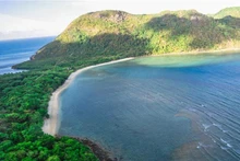 Playa de Cat Lon en el Parque Nacional de Con Dao - Hon Bay Canh. (Fotografía: VNA)