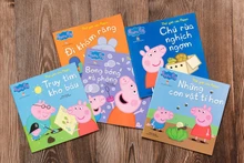 Presentan en Vietnam colecciones de libros infantiles de Peppa Pig.