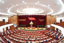 El VIII pleno del Comité Central del Partido Comunista de VIetnam. (Foto: VNA)