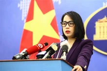 La portavoz del Ministerio de Relaciones Exteriores de Vietnam, Pham Thu Hang (Foto: VNA)