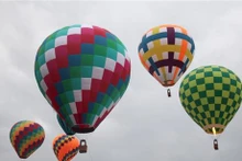 Los globos aerostásticos en Binh Thuan (Foto: VNA)