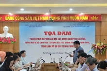 Panorama del encuentro. (Fuente: congthuong.vn)
