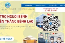Los donantes pueden acceder al sitio web https://1400.vn/hotrodieutribenhlao para obtener más información sobre la campaña. (Foto:1400.vn)