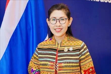 La embajadora de Tailandia en Vietnam, Urawadee Sriphiromya (Foto: VNA) 