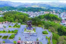 Monumento de la Victoria de Dien Bien Phu, en la provincia de Dien Bien (Foto: VNA)