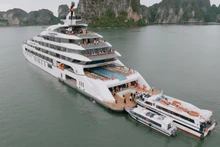 Cruceros en la Bahía de Ha Long (Foto: VNA)