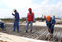 Laborantes en la provincia de Phu Yen (Fuente: VNA)