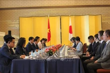 En la XII reunión del Comité de Cooperación entre Vietnam y Japón (Fuente: VNA)