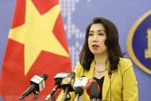 La viceministra de Relaciones Exteriores de Vietnam Le Thi Thu Hang (Fuente:VNA)