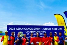 Vietnam obtiene seis medallas de oro en Campeonato Asiático Juvenil de piragüismo.