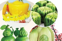 Frutas únicas y extrañas para el Tet
