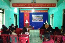 La Guardia Fronteriza de Ca Xeng (Quang Binh) difunde la Ley de Prevención contra la Trata de Personas (Fuente:Internet)
