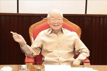 El secretario general del Partido Comunista de Vietnam, Nguyen Phu Trong (Fuente: VNA)