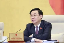 El presidente de la Asamblea Nacional de Vietnam, Vuong Dinh Hue, en el evento (Foto:VNA)
