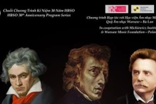 gala musical en honor a Beethoven, Chopin y Grieg, tendrá lugar el 11 de noviembre en el Teatro de Ópera de Ciudad Ho Chi Minh. (Fuente:HBSO)
