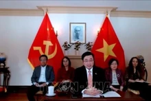 El embajador vietnamita en Canadá, Pham Cao Phong, en el evento (Fotografía:VNA)