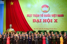 El Presídium del X mandato del Comité Central del Frente de la Patria de Vietnam para el periodo 2024-2029.