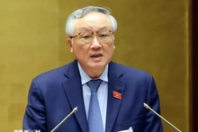 El presidente del Tribunal Popular Supremo vietnamita, Nguyen Hoa Binh. (Fuente: VNA)