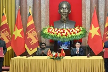 [Foto] Vietnam y Sri Lanka firman acuerdos de cooperación importantes