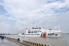 Em buque CSB 8004 parte de Hai Phong rumbo a Corea del Sur (Fuente: qdnd.vn)