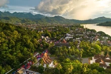Luang Prabang, Patrimonio Mundial reconocido por la Unesco (Fuente: XinHua)