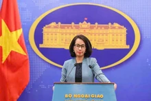 La portavoz de la Cancillería de Vietnam, Pham Thu Hang (Fuente: VNA)