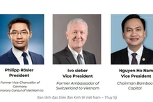 Junta directiva de Foro Económico Suizo-Vietnamita. (Fuente:vneconomy.vn)
