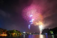 Fuegos artificiales iluminarán el cielo de Hanói en la celebración del Año Nuevo