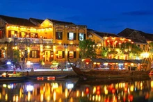 La ciudad antigua Hoi An. 