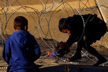Positiva señal de asunto de emigración