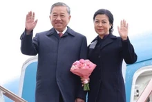 [Foto] Máximo líder partidista de Vietnam concluye visita a Rusia y parte hacia Bielorrusia