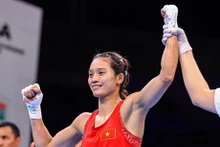 La boxeadora vietnamita Nguyen Thi Tam (Foto: VNA)