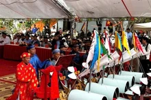 Realizan el ritual para conmemorar a los soldados de la flotilla de Hoang Sa (Fuente: VNA)