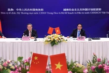 [Foto] Premieres de Vietnam y China asisten al Taller de negocios entre ambos países