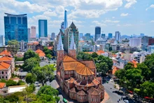 Ciudad Ho Chi Minh es bien conocida por su histórica arquitectura colonial francesa (Foto: VNA)