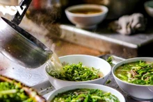Pho Hanói, sopa representativa de la gastronomía de la capital vietnamita. (Foto: VOV)