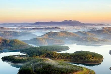 La zona turística del lago Tuyen Lam. (Foto: baolamdong)